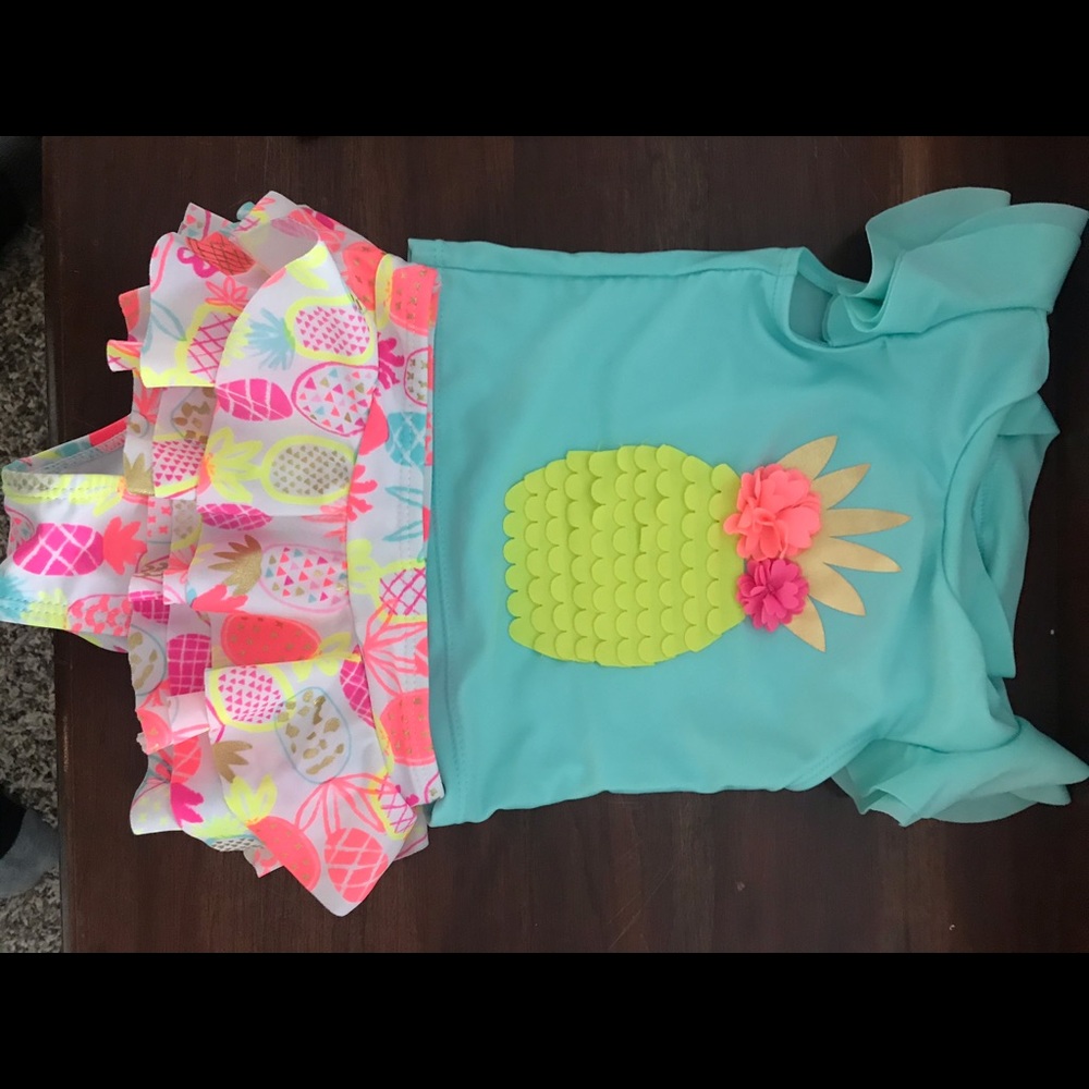 Two piece swim suite